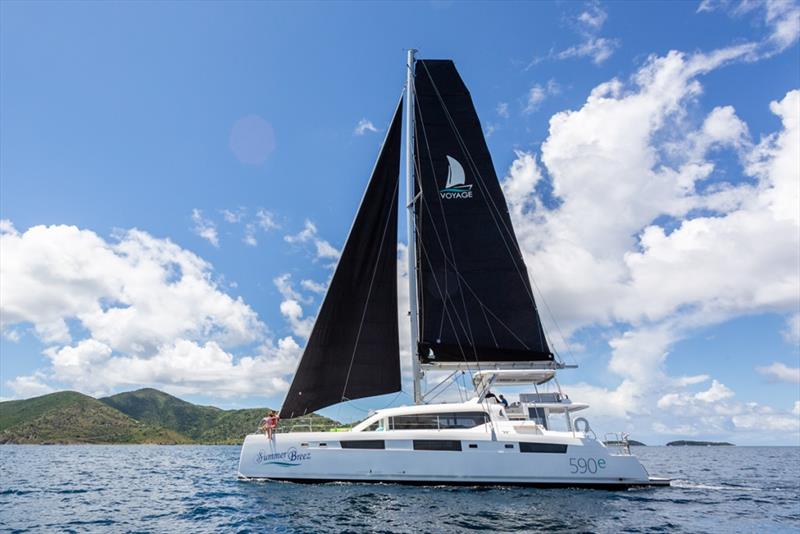 Voyage 590 photo copyright The Multihull Company taken at  and featuring the Cruising Yacht class