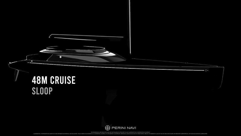 48m Cruise Sloop photo copyright The Italian Sea Group taken at  and featuring the Cruising Yacht class