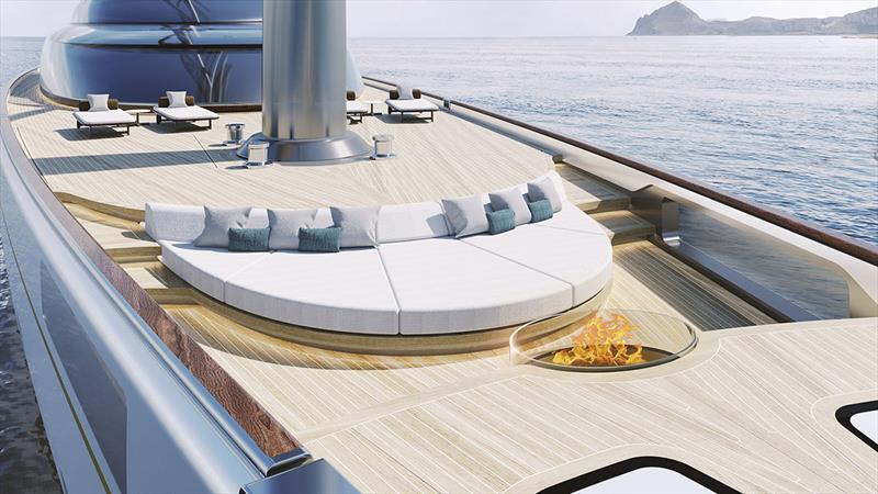 77m Falcon rig photo copyright The Italian Sea Group taken at  and featuring the Cruising Yacht class