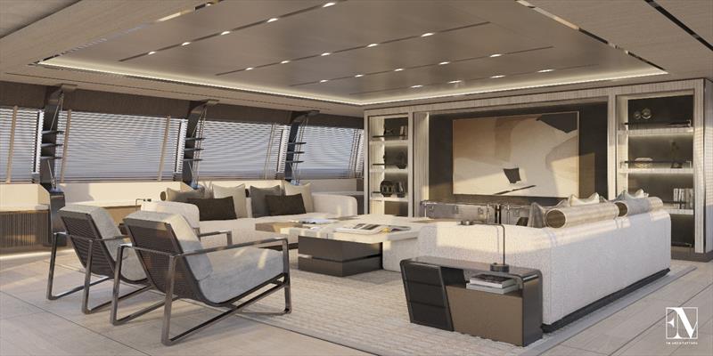 Briand's new 60m ketch KAZE photo copyright Philippe Briand taken at  and featuring the Cruising Yacht class