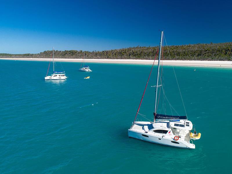 Whitehaven Beach photo copyright Whitsunday Rent A Yacht taken at  and featuring the Cruising Yacht class