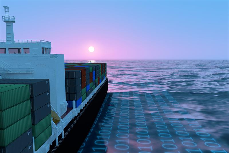 Autonomous shipping vessel - photo © Teledyne FLIR