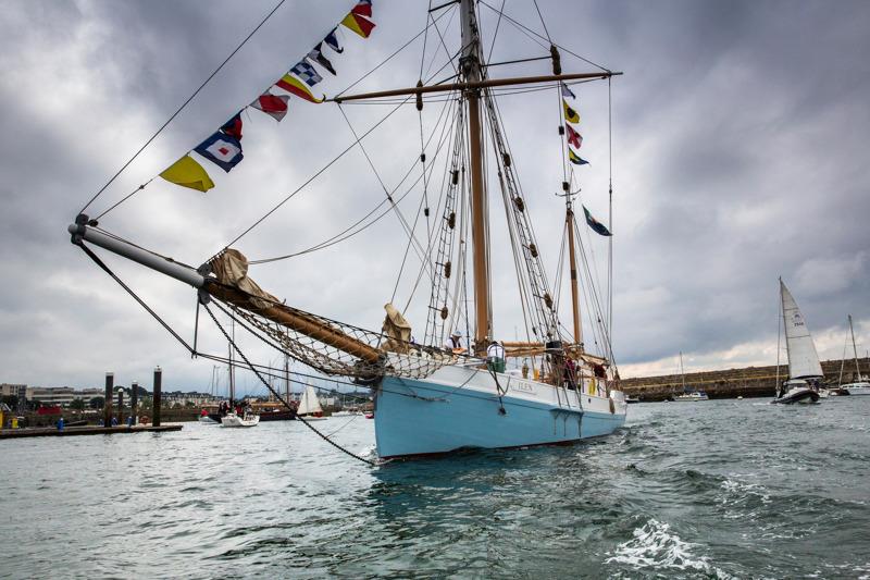 Ilen departs from Dun Laoghaire Harbour in Dublin Bay heading for Madeira - photo © Leszek Wolnik