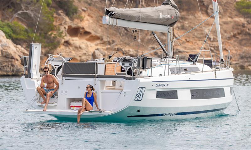 Dufour 41 photo copyright Dufour Yachts taken at  and featuring the Cruising Yacht class