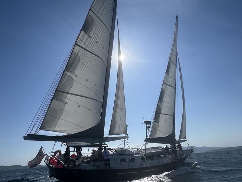 Novara under full sail - S/V Novara's expedition - photo © Nigel Jollands