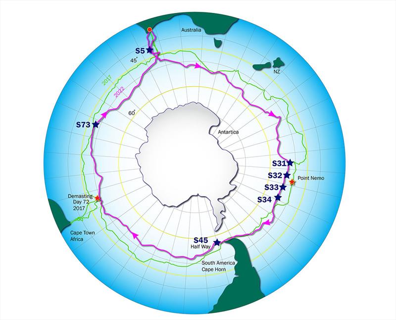 Lisa tracking route - photo © Carolyn Grant