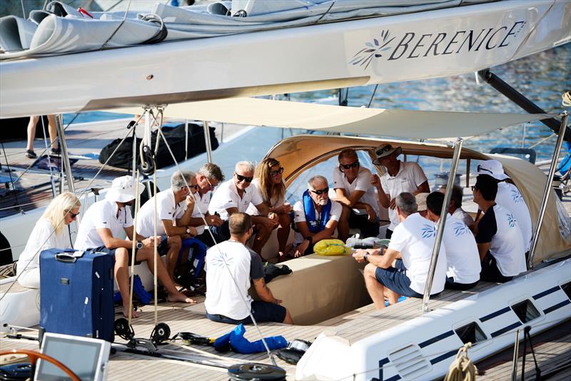 Pre-departure preparations on Berenice Cube in Las Palmas - photo © James Mitchell