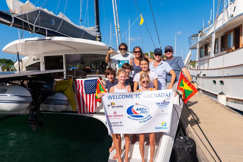 Marsaudon ORC50 Mongoose (USA) - first multihull and first family boat to arrive in Grenada - photo © GTA / WCC
