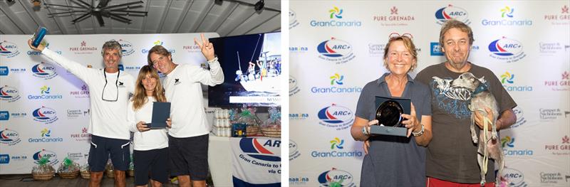 L-R - Nessun Dorma. XIII Treize - 2023 ARC Plus - photo © World Cruising Club