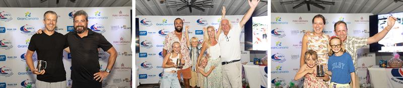 L-R - Imi Makani. Sassicaia. Cupid - 2023 ARC Plus - photo © World Cruising Club
