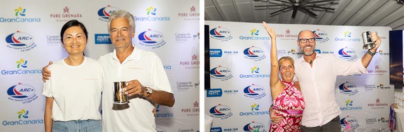 L-R - Maracuja. Manaia - 2023 ARC Plus - photo © World Cruising Club