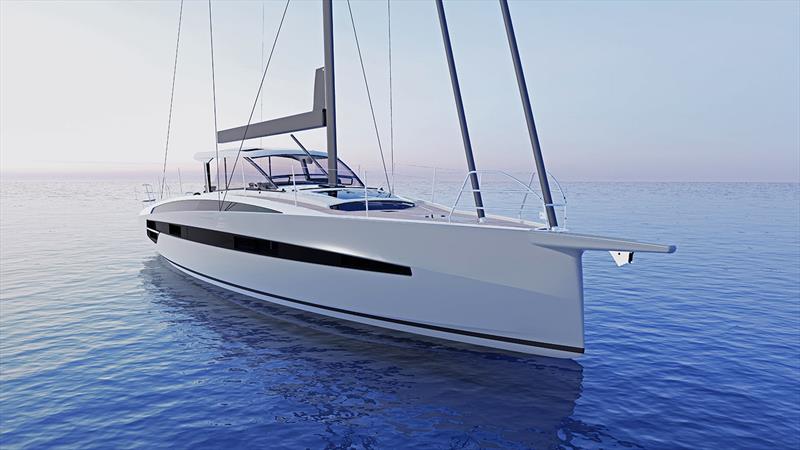Wauquiez 55 photo copyright Marc Lombard Design taken at  and featuring the Cruising Yacht class
