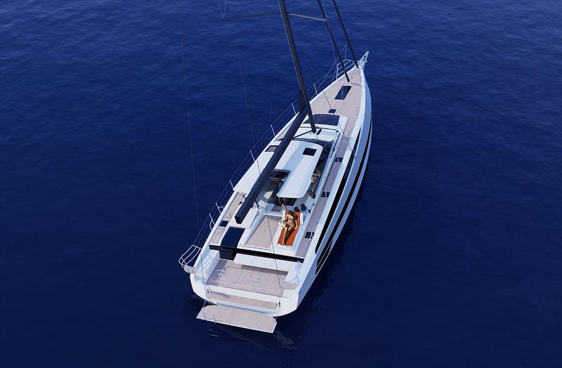 Wauquiez 55 photo copyright Marc Lombard Design taken at  and featuring the Cruising Yacht class