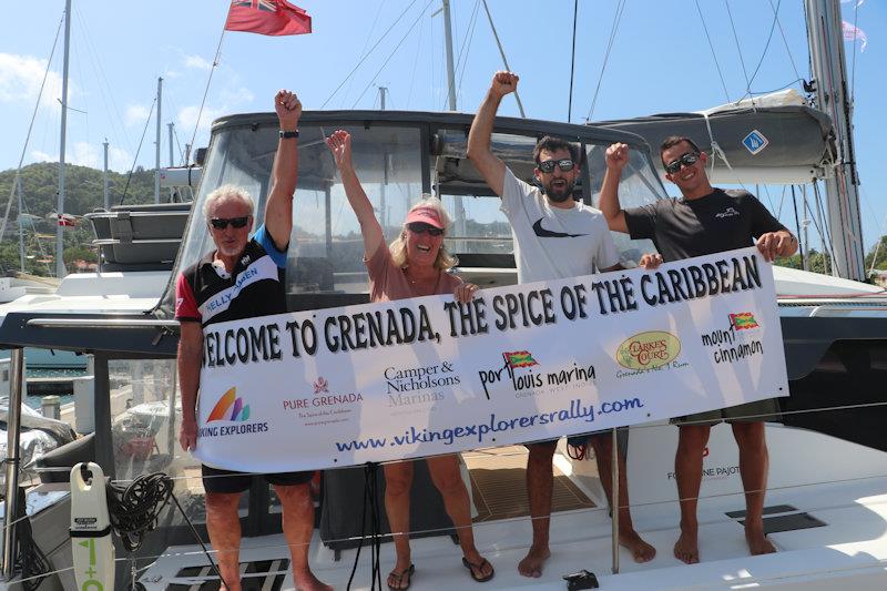 The Viking Explorers Rally arrives in Grenada photo copyright Tok'ra Neocell taken at  and featuring the Cruising Yacht class