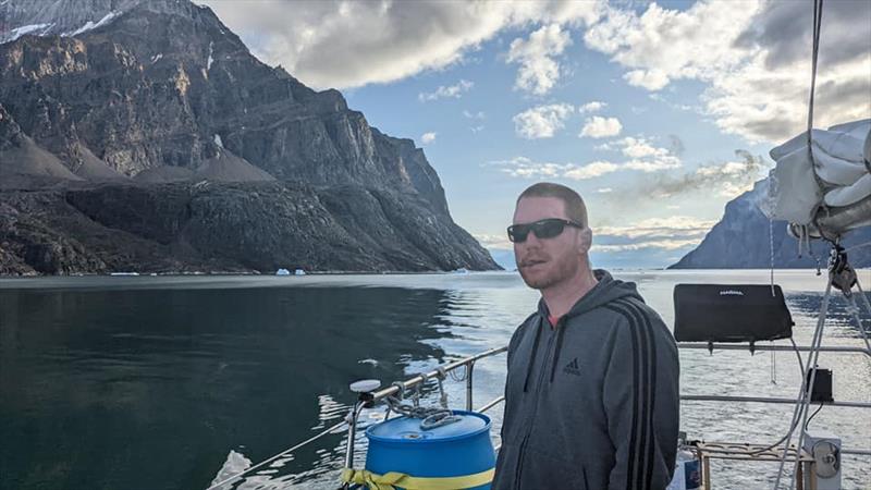 Another image of Matt in Greenland - photo © Matt Rutherford