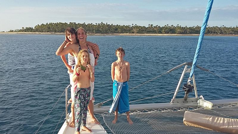 The Hamill's in Tonga in 2015 - photo © The Cruising Kiwis