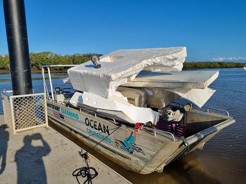 Boat Names Australia offset 7x plastic consumption with Ocean Crusaders photo copyright Ocean Crusaders taken at  and featuring the Cruising Yacht class