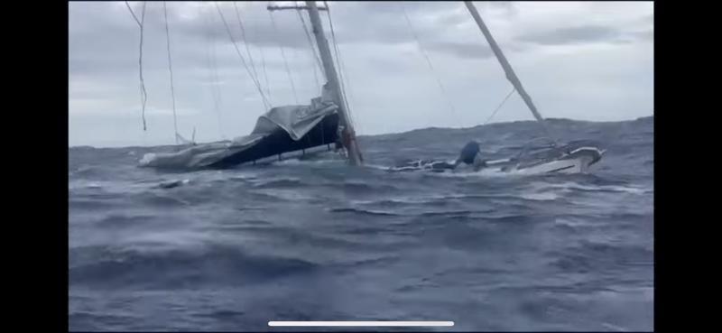 IdaLina Arcona 460 sank in the Pacific 8 April 2024 photo copyright Niklas Ravudd taken at  and featuring the Cruising Yacht class