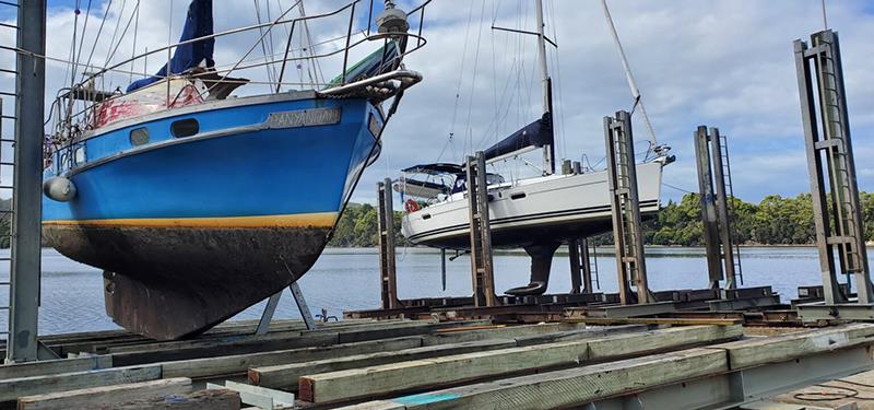 Banyandah alongside Trevor Norton's Harmony – SUN ODYSSEY 36I photo copyright Jack and Jude taken at  and featuring the Cruising Yacht class