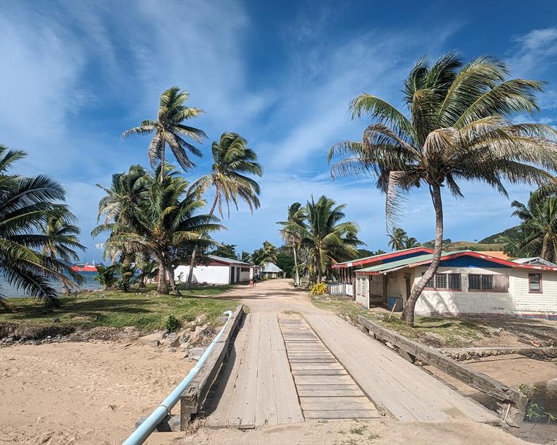 World ARC - Fiji - Lomaloma Town photo copyright World Cruising Club taken at  and featuring the Cruising Yacht class