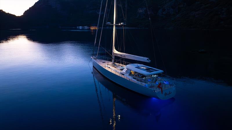 Carbon composite Mishi 88 superyacht - photo © Mishi Yachts