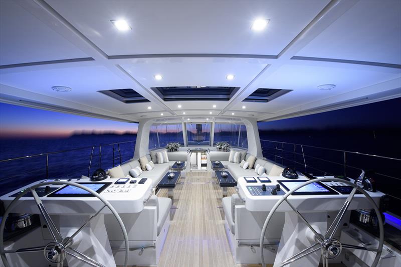 Carbon composite Mishi 88 superyacht - photo © Pozitif Studyo Yachting Film and Photography