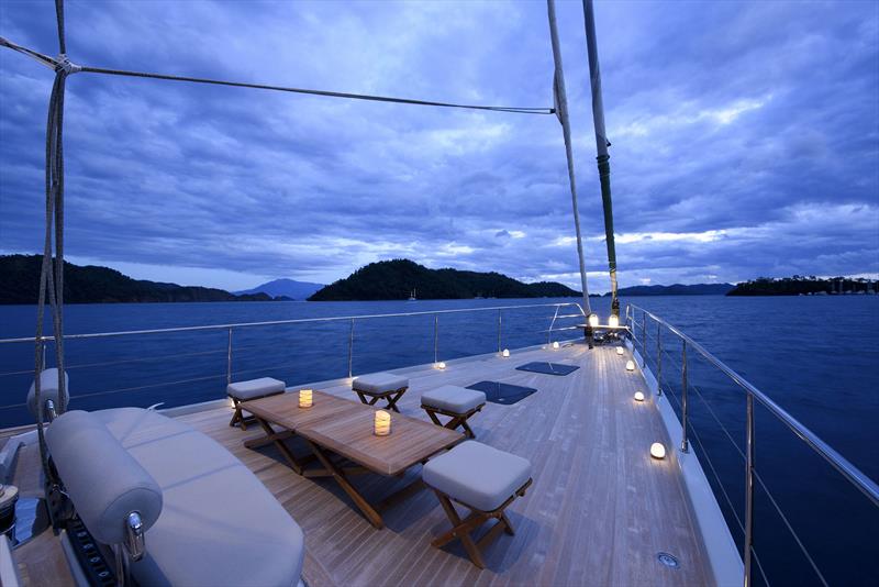 Carbon composite Mishi 88 superyacht - photo © Pozitif Studyo Yachting Film and Photography