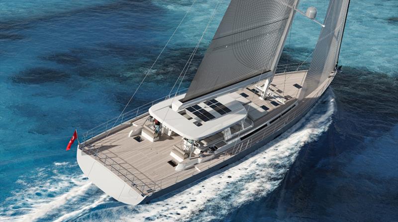 31m Mishi 102 sailing superyacht - photo © Mishi Yachts