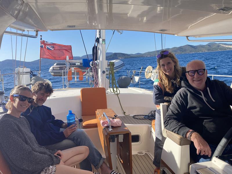 Lowe family on Onyva Mondiale (GBR) - ARC Plus - photo © World Cruising Club