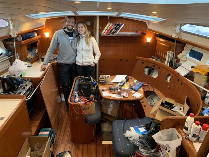 Rasmus and Sarah on Notorius (NOR) - ARC Plus - photo © World Cruising Club