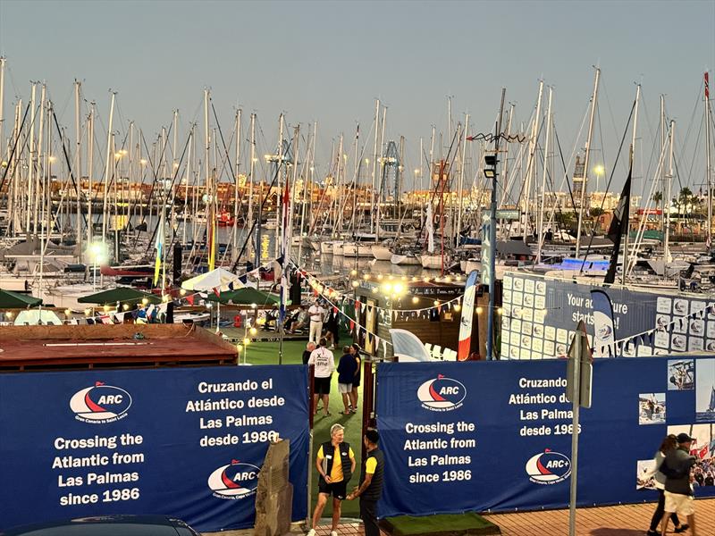 2024 ARC Plus - Dinghy park sundowner - photo © World Cruising Club