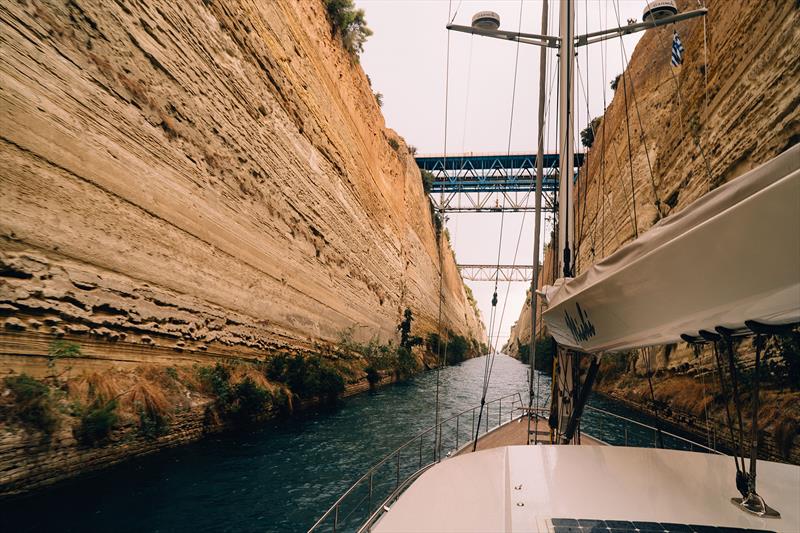 Corinth Canal - photo © Oguzhan Tosun