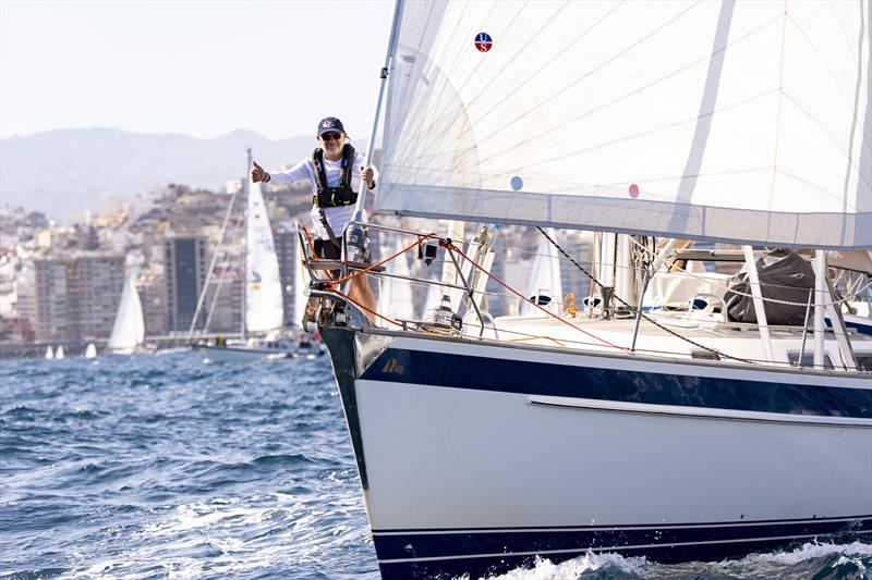 Hallberg-Rassy 48 Aleide (ITA) during the ARC+ 2024 start photo copyright James Mitchell / WCC taken at  and featuring the Cruising Yacht class