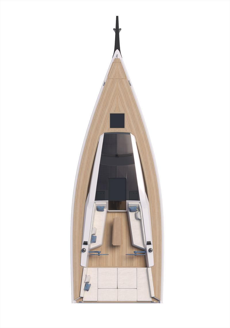 Grand Soleil Blue layout - photo © Grand Soleil Yachts