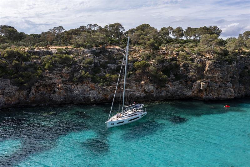 The new DUFOUR 48 from Dufour Yachts, off Palma de Mallorca, Spain on May 7 to 9 - photo © Jean-Marie Liot / Dufour Yachts