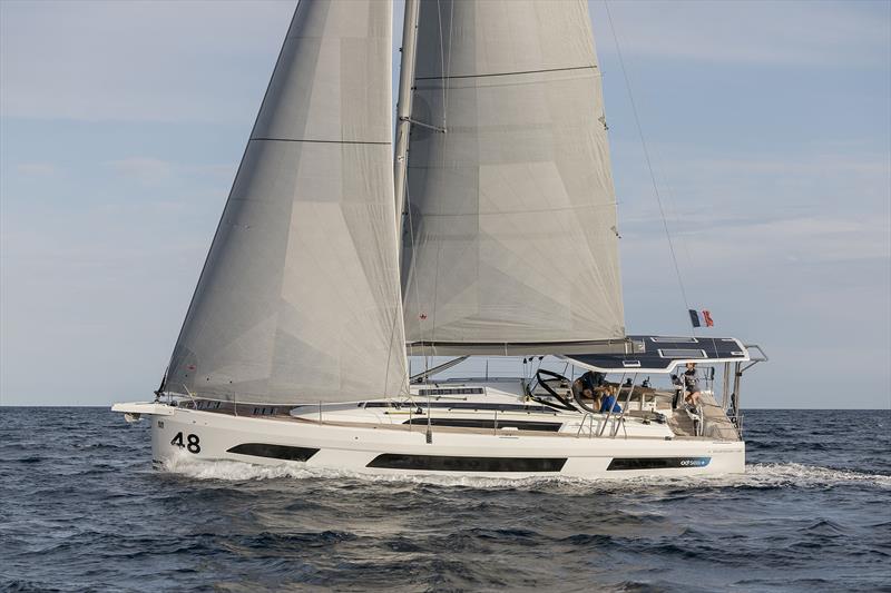 The new DUFOUR 48 from Dufour Yachts, off Palma de Mallorca, Spain on May 7 to 9 - photo © Jean-Marie Liot / Dufour Yachts