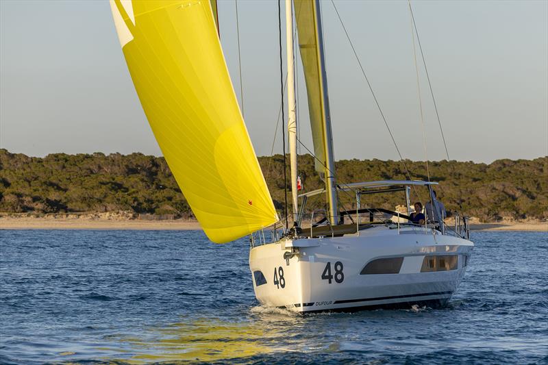 The new DUFOUR 48 from Dufour Yachts, off Palma de Mallorca, Spain on May 7 to 9 - photo © Jean-Marie Liot / Dufour Yachts