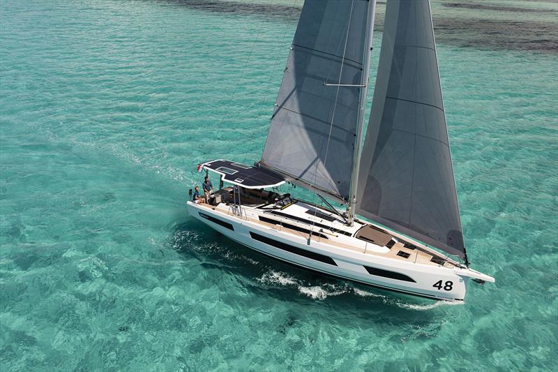 The new DUFOUR 48 from Dufour Yachts, off Palma de Mallorca, Spain on May 7 to 9 - photo © Jean-Marie Liot / Dufour Yachts
