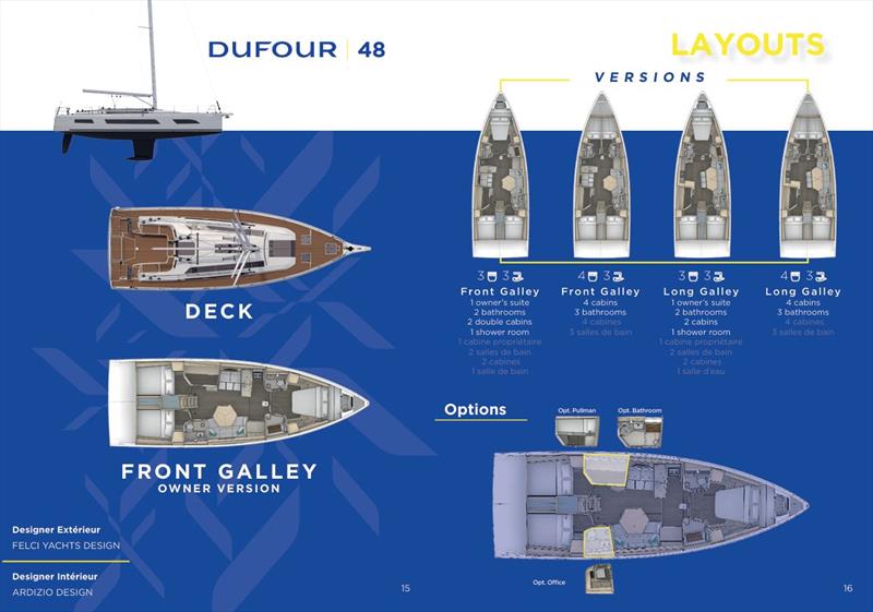 The new DUFOUR 48 from Dufour Yachts, off Palma de Mallorca, Spain on May 7 to 9 - photo © Jean-Marie Liot / Dufour Yachts