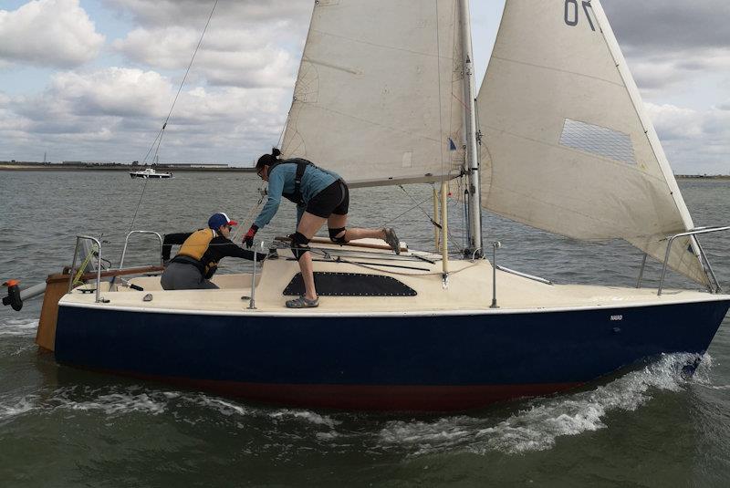 Medway Yacht Club Keelboat Regatta photo copyright Sophi Tranchell taken at Medway Yacht Club and featuring the Cruising Yacht class