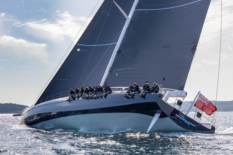 Magic Carpet E photo copyright Helix taken at  and featuring the Cruising Yacht class