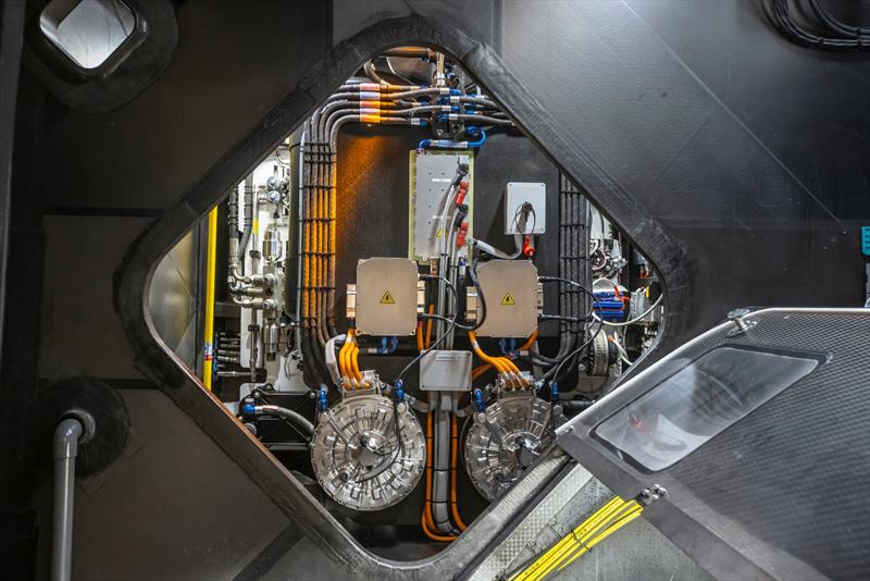 Helix electric motor technologies for ‘Magic Carpet e' high-performance yacht photo copyright Helix taken at  and featuring the Cruising Yacht class