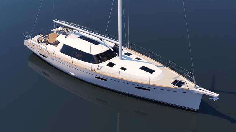Outbound 5360 photo copyright Outbound Yachts taken at  and featuring the Cruising Yacht class