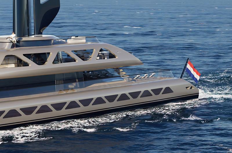AERA photo copyright Royal Huisman taken at  and featuring the Cruising Yacht class