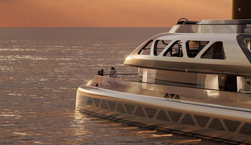 AERA photo copyright Royal Huisman taken at  and featuring the Cruising Yacht class