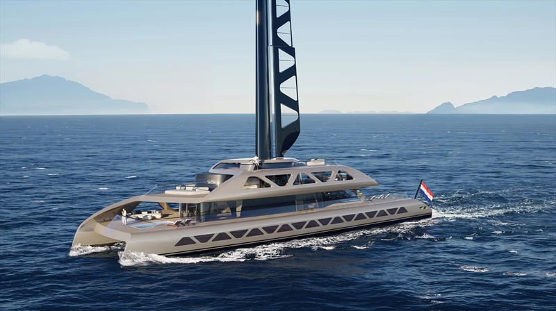 AERA photo copyright Royal Huisman taken at  and featuring the Cruising Yacht class