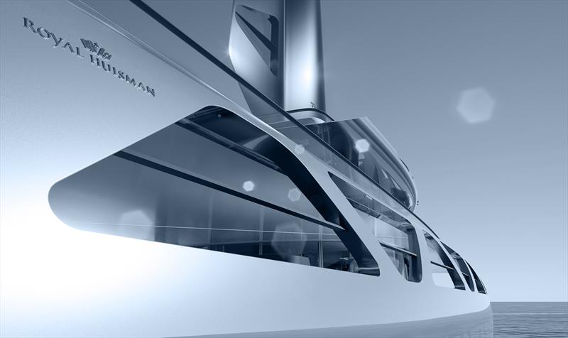 AERA photo copyright Royal Huisman taken at  and featuring the Cruising Yacht class