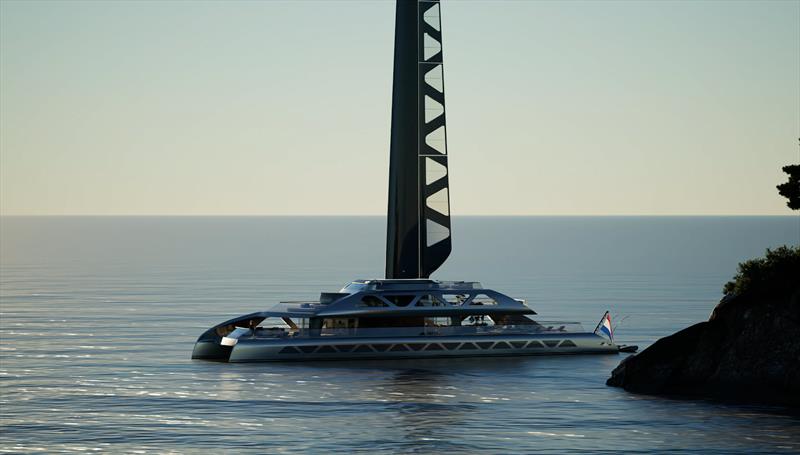 AERA photo copyright Royal Huisman taken at  and featuring the Cruising Yacht class