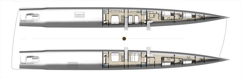 AERA - GA - cabin deck photo copyright Royal Huisman taken at  and featuring the Cruising Yacht class