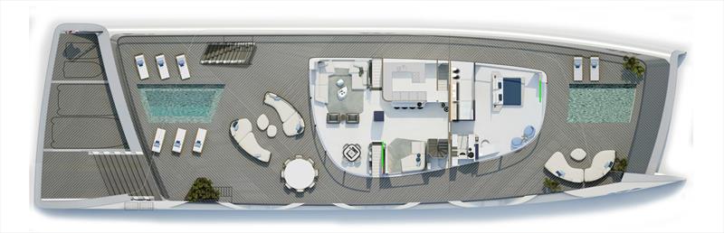 AERA - GA - main deck photo copyright Royal Huisman taken at  and featuring the Cruising Yacht class